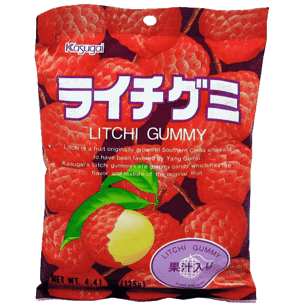 Fruchtgummi Litschi Fruchtgummi Litschi