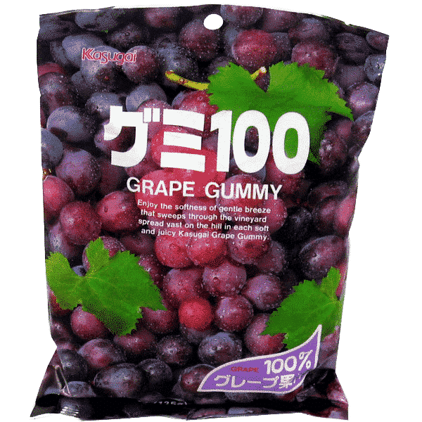 Gomme fruitée raisin