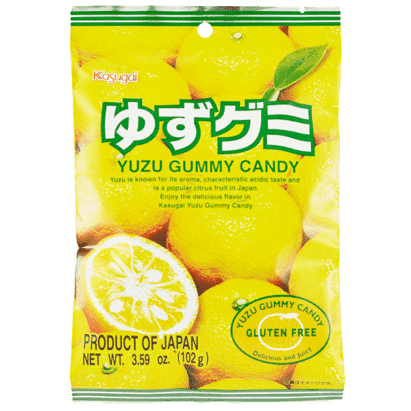 Gomme de fruit Yuzu citron Gomme de fruit Yuzu citron