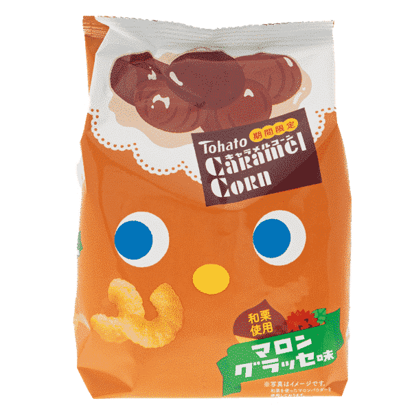 TOHATO Maissnack Caramel-Kastanie