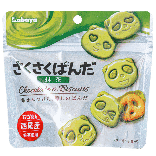 Panda-Kekse Matcha