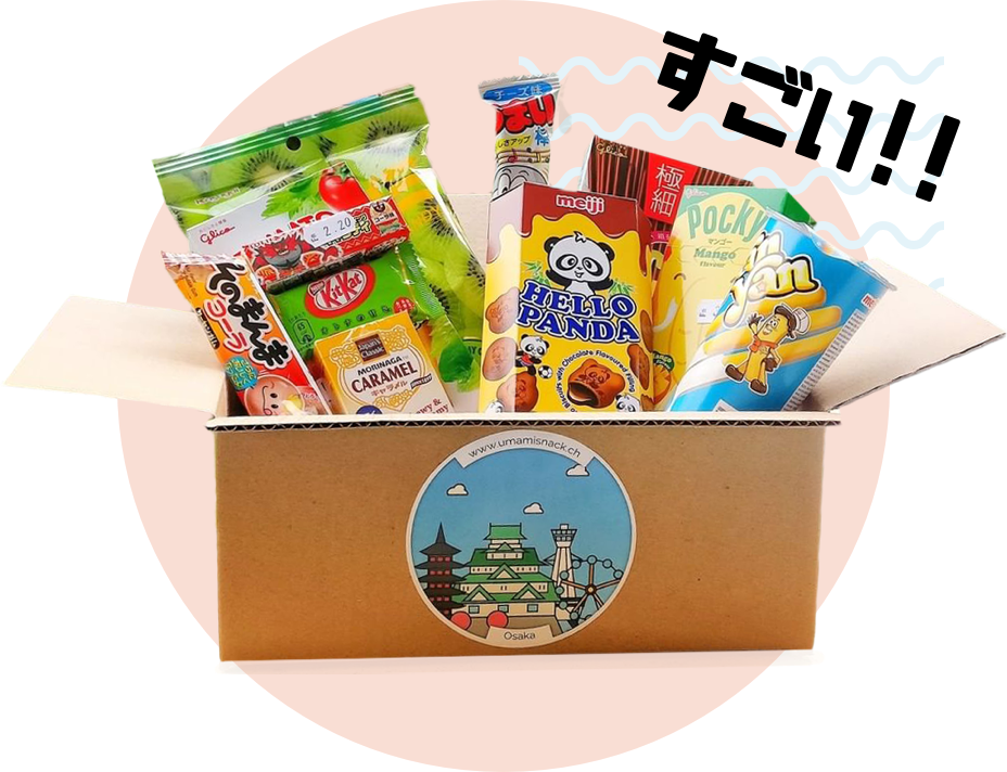 Snacks, sucreries et boissons japonais - Umami Snack