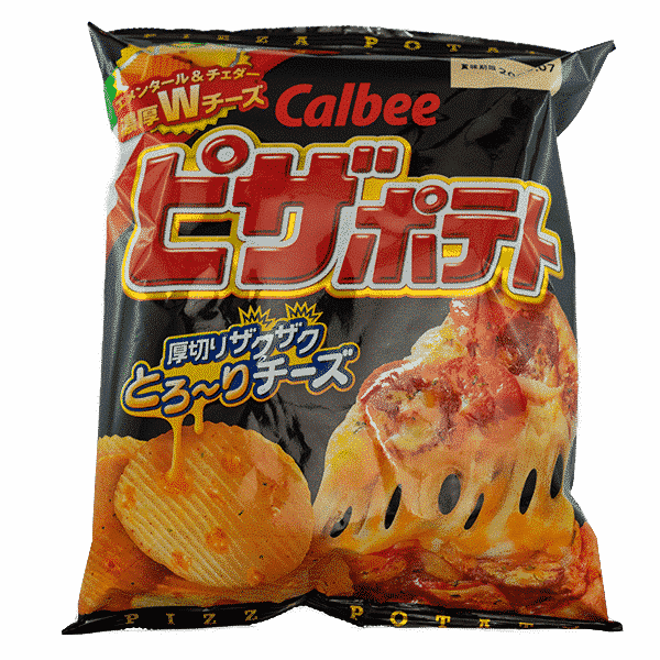 Calbee Chips de pizza