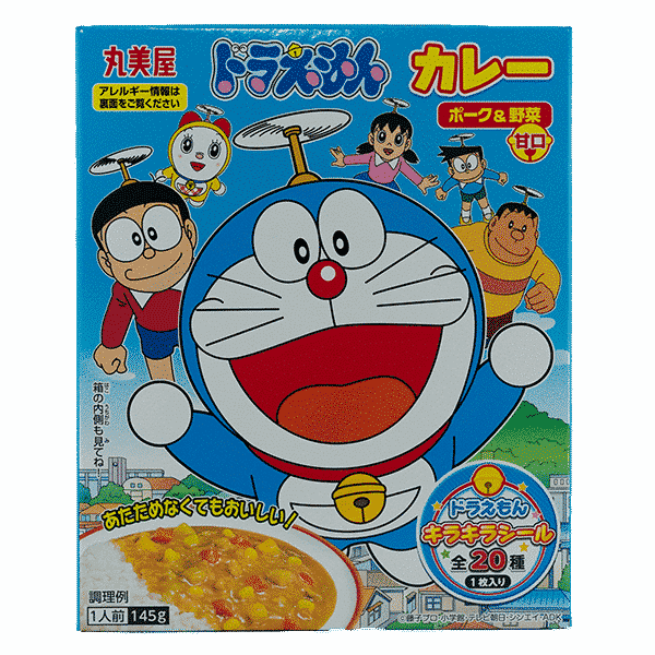 Doraemon curry instantané porc & légumes