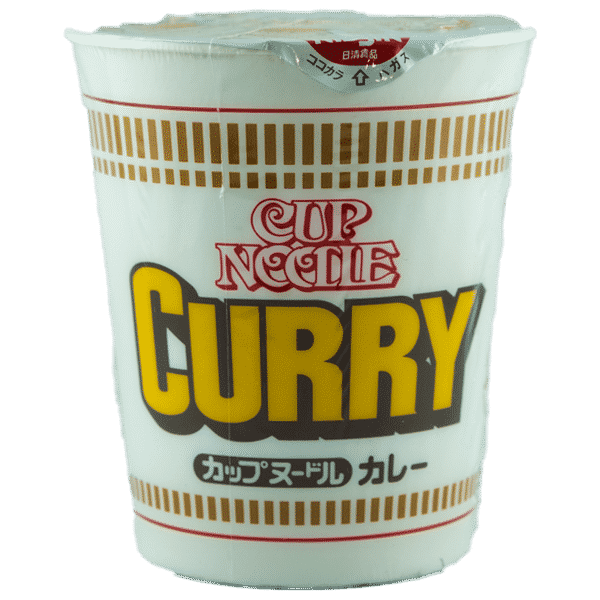 Tasse de nouilles au curry