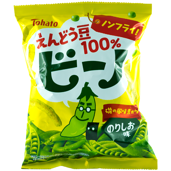 TOHATO Snack aux petits pois Nori Shio