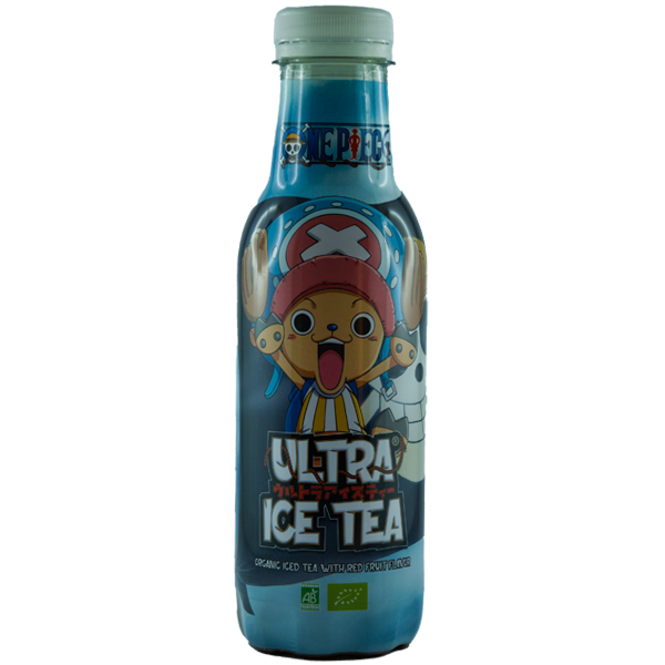 One Piece BIO-Eistee mit rotem Fruchtgeschmack – Chopper, 500 ml One Piece BIO-Eistee mit rotem Fruchtgeschmack - Chopper, 500 ml
