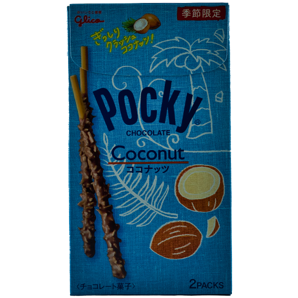 Pocky Mandel Crush Sommer Kokosnuss