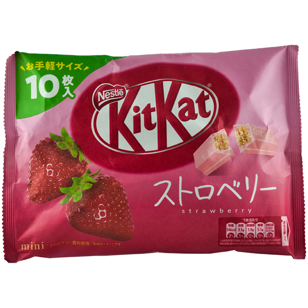 Kitkat fraise (10 pièces)