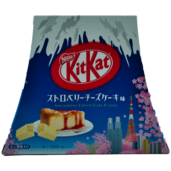 Kitkat Erdbeer-Cheesecake Mt. Fuji Spezialbox