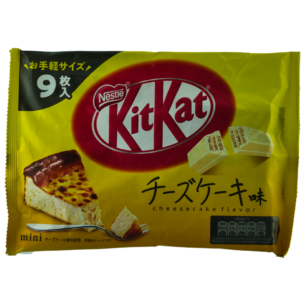 Gâteau au fromage Kitkat (9 pièces)