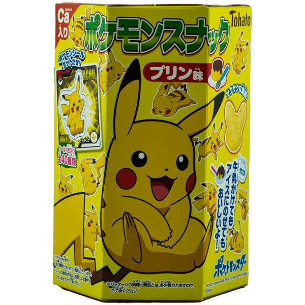 Pokémon Maissnack Pudding mit Sticker