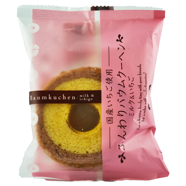 Baumkuchen Milch & Erdbeere