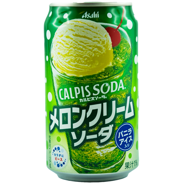 Calpis Melon Cream Soda