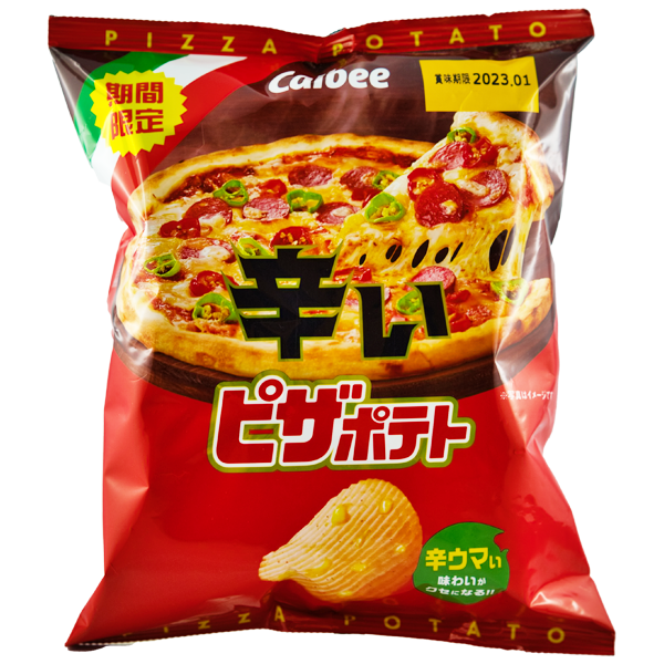 Calbee Spicy Pizza Chips