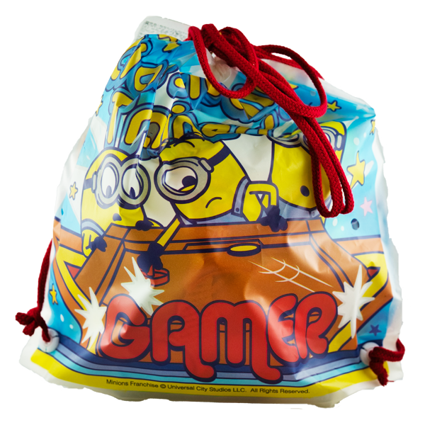 Snacks Minions assortis dans un sac à dos