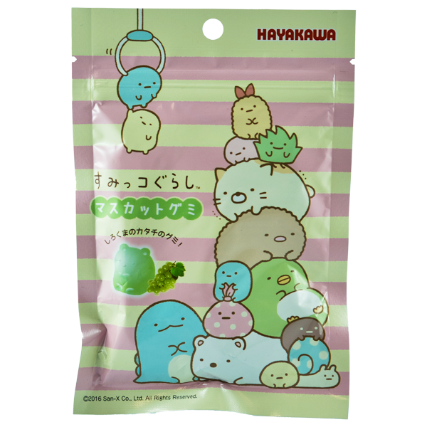 Sumikko Gurashi Fruchtgummi Muskatellertraube