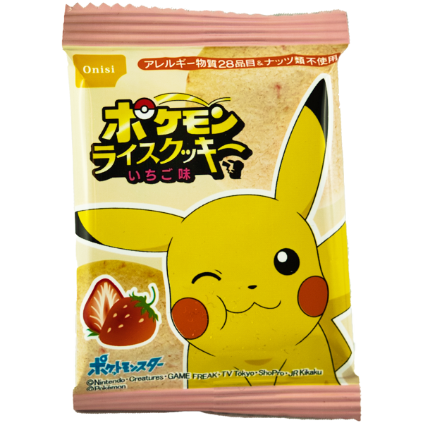 Pokémon Riz Cookie Fraise