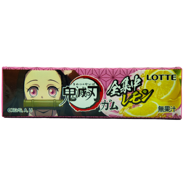 Demon Slayer Zen Shuchu chewing-gum au citron Demon Slayer Zen Shuchu chewing-gum au citron