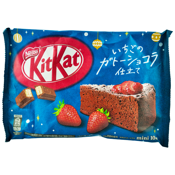 Kitkat Erdbeer Schokokuchen