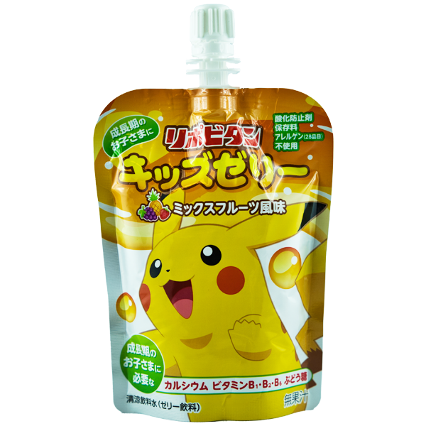 Pokémon Pouch Jelly Fruchtmix Soft Drink