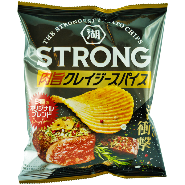 Strong Niku-Uma Crazy Spice Chips de pommes de terre