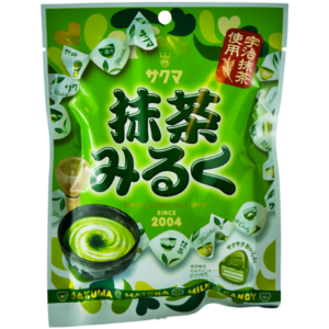 Bonbons au lait Matcha