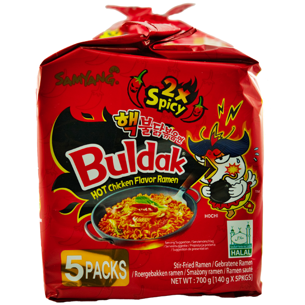 Buldak Ramen Hot Chicken 2x épicé