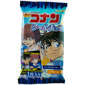 Détective Conan Lentilles de chocolat avec autocollant