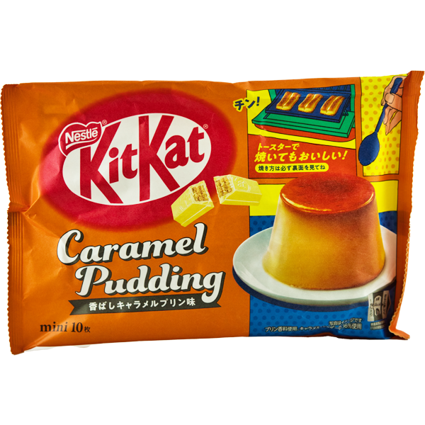 KitKat pudding au caramel