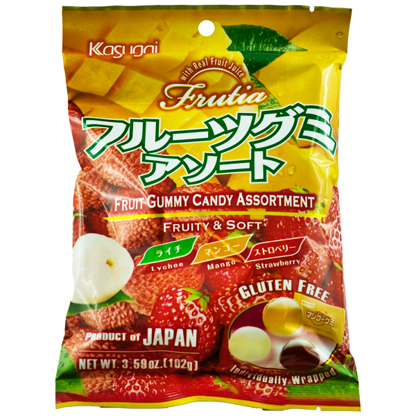 Frutia Gomme aux fruits Fun Mix