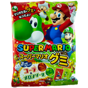 Super Mario Fruchtgummi Melon Soda & Cola