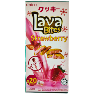 Lava Bites Biskuits Erdbeere