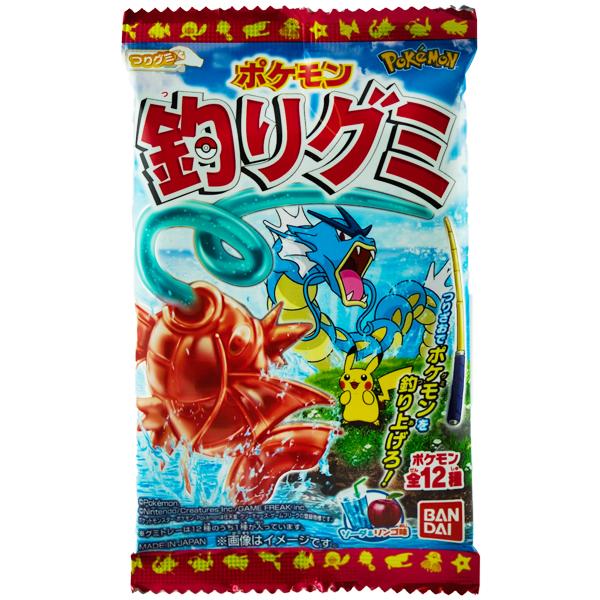 Pokémon Fishing Fruchtgummi Soda & Apfel