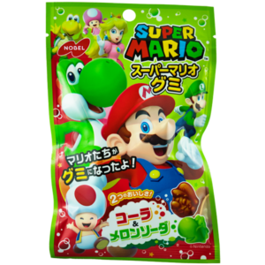 Super Mario Fruchtgummi Cola & Melon Soda