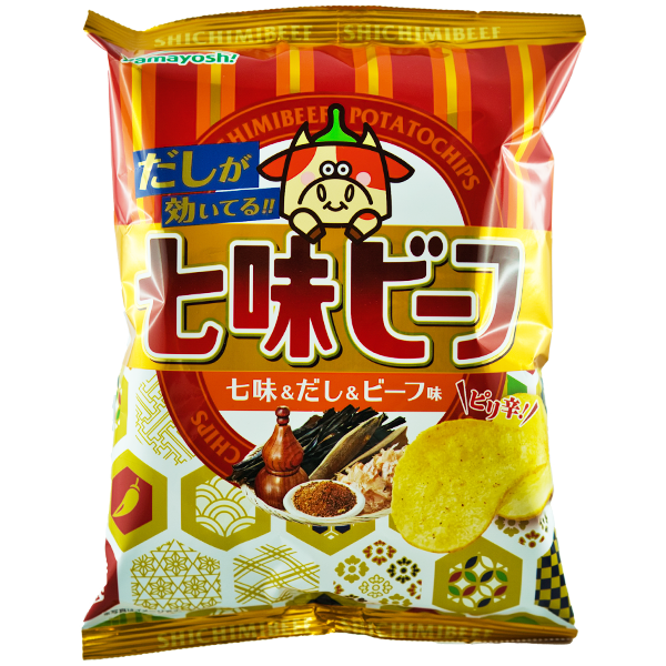 Kartoffelchips Shichimi Pfeffer & Rind