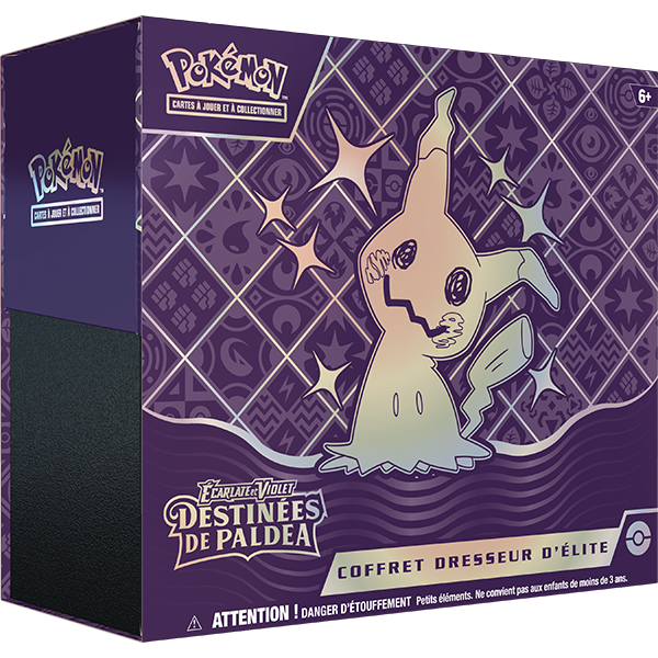 Pokémon "Destinées de Paldea" Coffret Dresseur d’élite (FR)