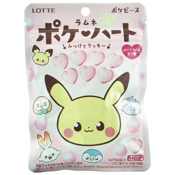 Bonbon Pokémon Cœur Ramune