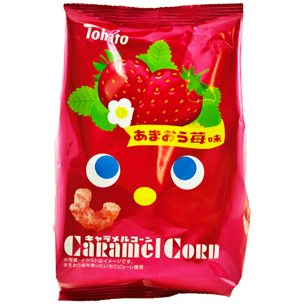 TOHATO Maissnack Caramel-Erdbeere