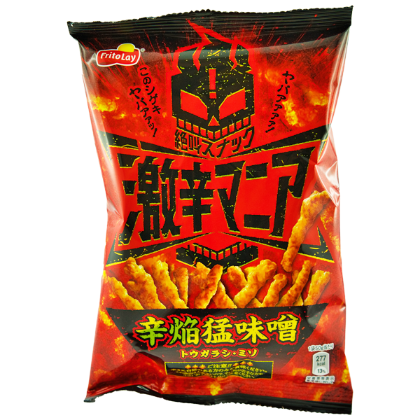 Geki-Kara Snack de maïs poivre rouge & Togarashi-Miso