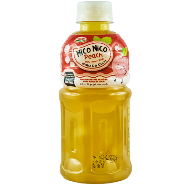 Nico Nico Nata de Coco Pfirsich