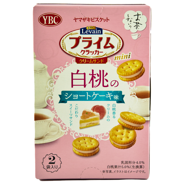 Levain Prime double biscuit pêche blanche shortcake
