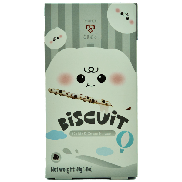 Tokimeki Bâtonnets de biscuits Cookie & Cream