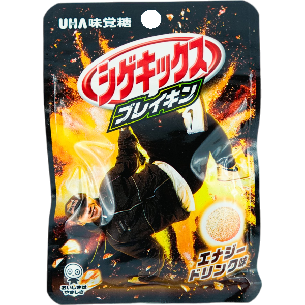 Shigekix saures Fruchtgummi Breaking Energy Drink