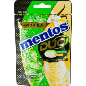Mentos Duo Melon Soda & Crème glacée Vanille