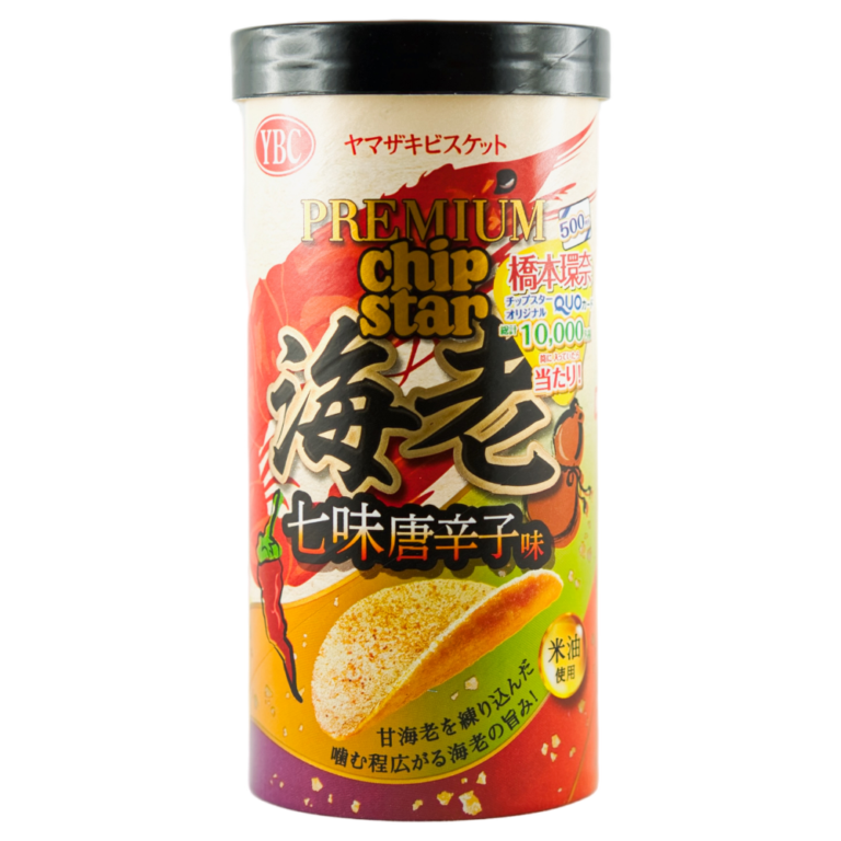 Chips Star Premium Kartoffelchips Shrimp & Shichimi Pfeffer