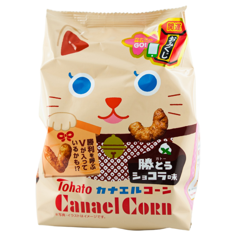 TOHATO Lucky Cat Maissnack Caramel-Schokolade