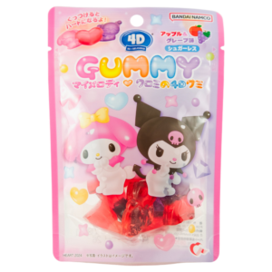 My Melody & Kuromi 4D Fruchtgummi Apfel & Traube