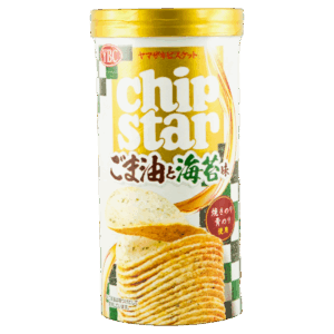 Chip Star patatine al gusto di olio di sesamo e nori