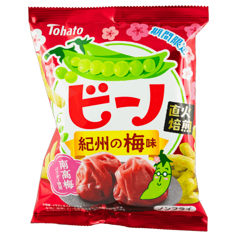 TOHATO Erbsensnack Ume Pflaume